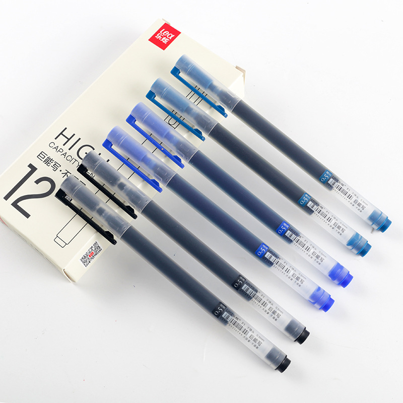 12/6Pc/Lot Gel Pen 0.5MM Ink S – Stationery Supplies Business recenzja i cena