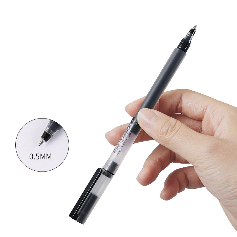 12/6Pc/Lot Gel Pen 0.5MM Ink S – Stationery Supplies Business recenzja i cena