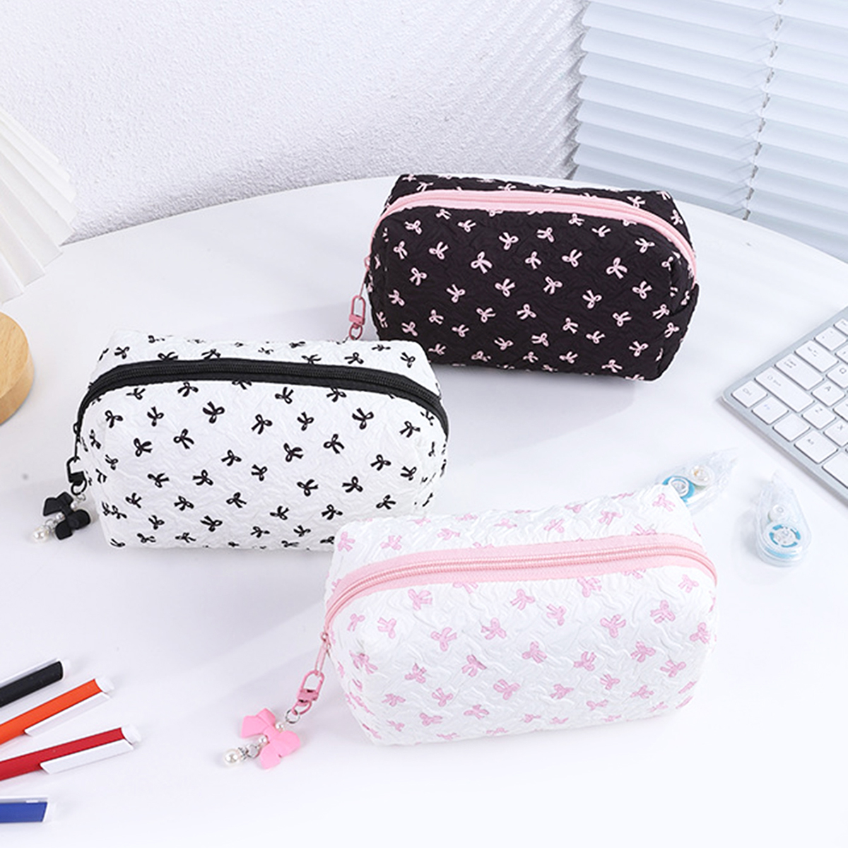 Retro bowknot pattern single-l – Stationery Office And School Supply Stores recenzja i cena