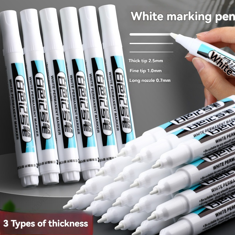 20Pcs White Ink Permanent Mark – Whiteboard Marker Set recenzja i cena
