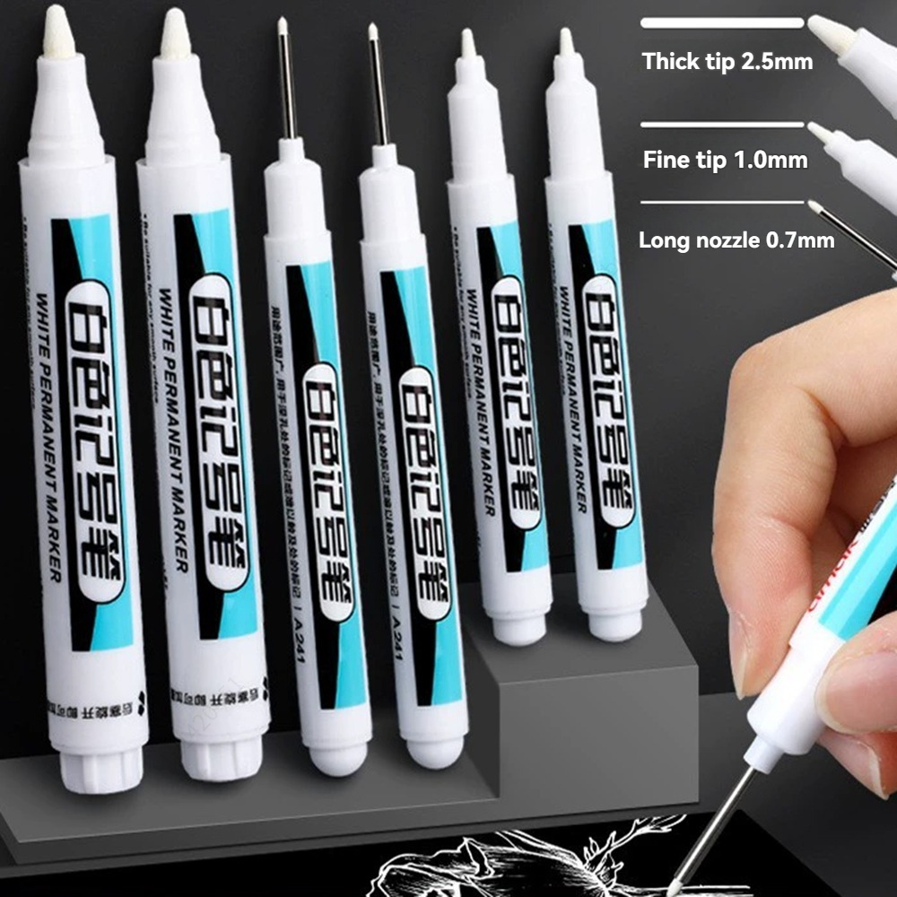 20Pcs White Ink Permanent Mark – Whiteboard Marker Set recenzja i cena