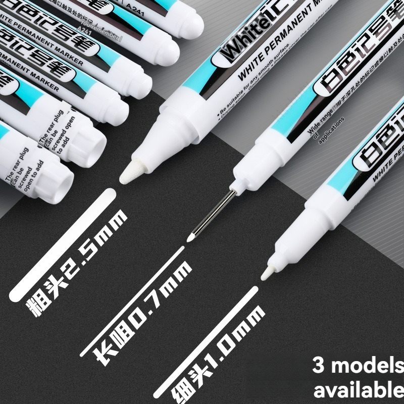 20Pcs White Ink Permanent Mark – Whiteboard Marker Set recenzja i cena