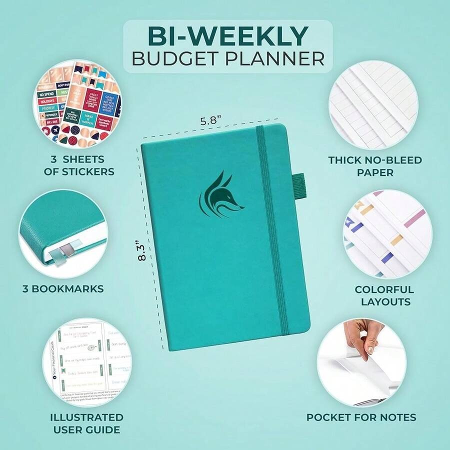 Clever Fox Bi Weekly Budget Pl – Planner Weekly Budget recenzja i cena
