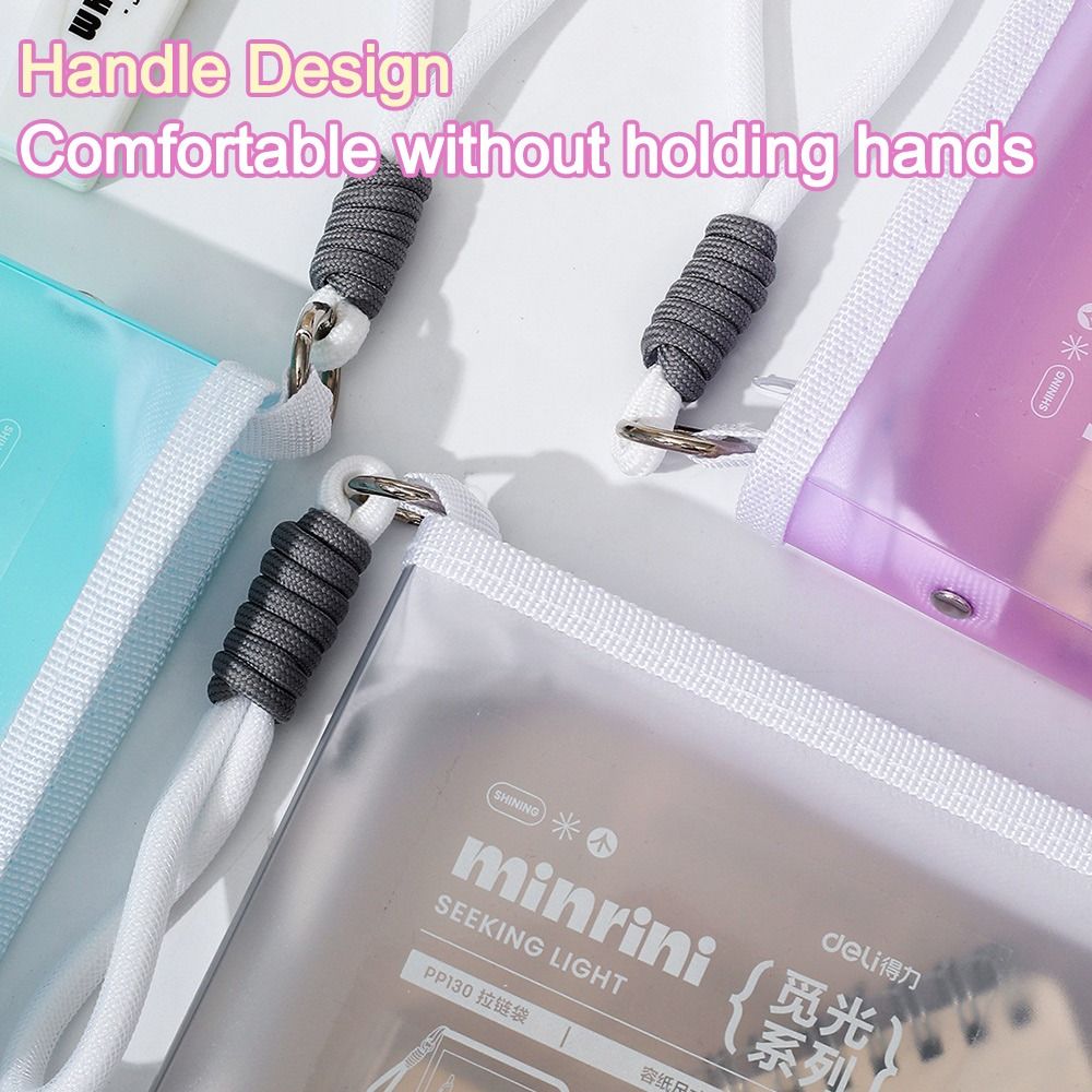 Portable Transparent A4 Zipper – Supply Of Office Stationery recenzja i cena