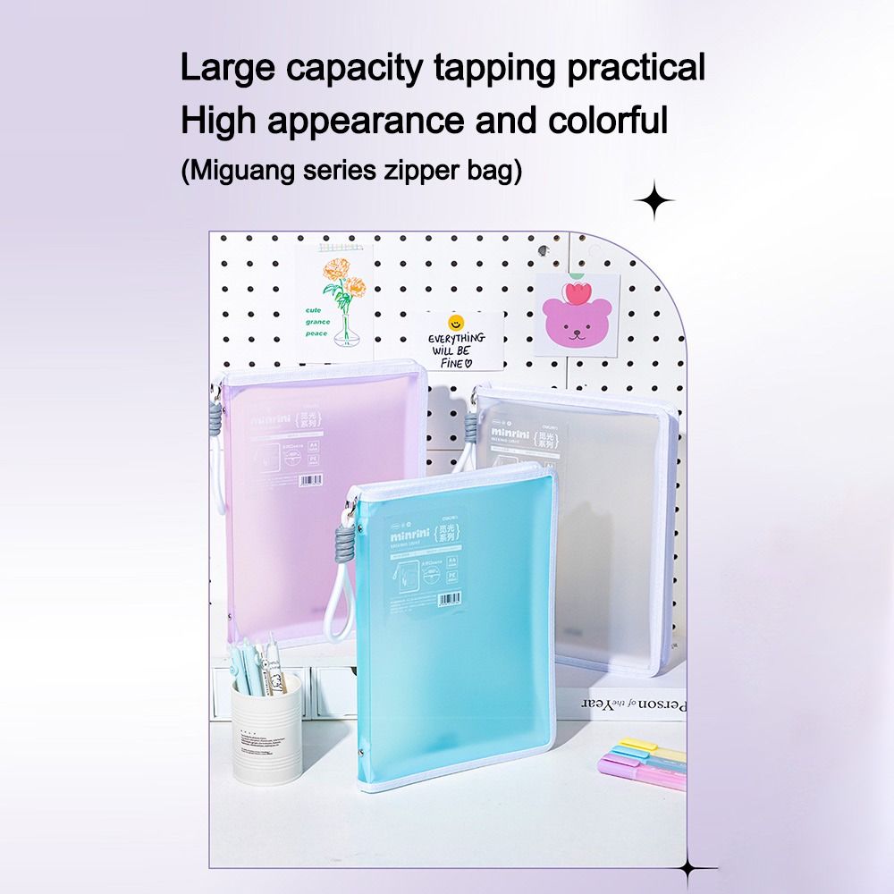 Portable Transparent A4 Zipper – Supply Of Office Stationery recenzja i cena