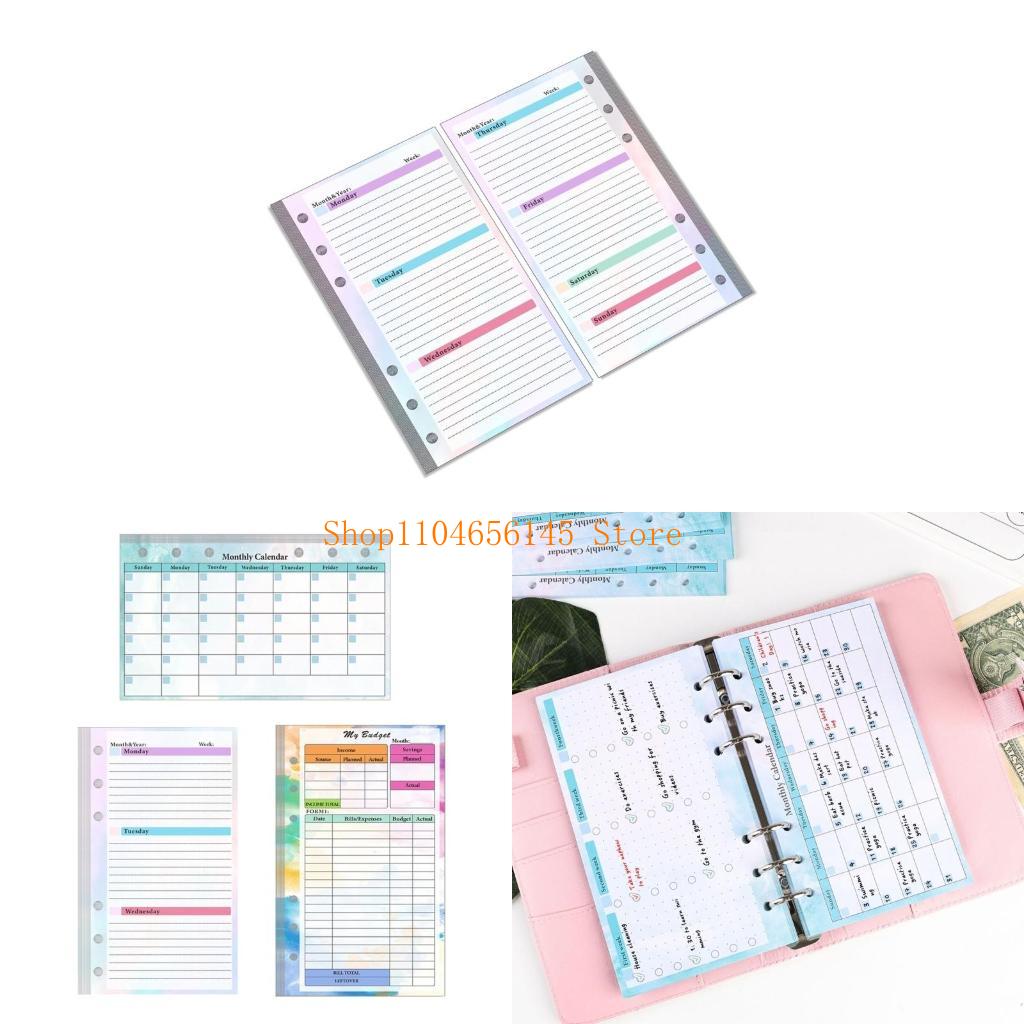 Loose Leaf Refill Paper Lined  – Planner Weekly Budget recenzja i cena