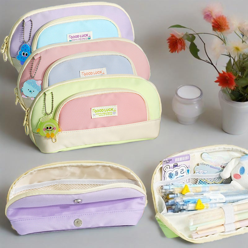 Pencil Bag Large Opening Desig – Stationery Office And School Supply Stores recenzja i cena