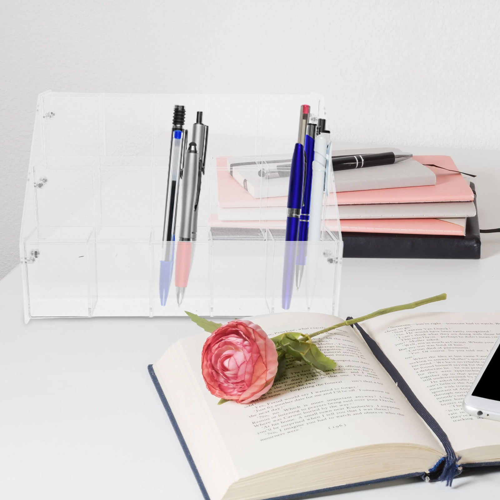 Acrylic Pen Display Stand Clea – Stationery Office And School Supply Stores recenzja i cena