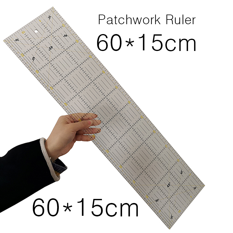 1 Pcs 60x15x0.3cm Acrylic Patc – Ruler Set Transparent recenzja i cena