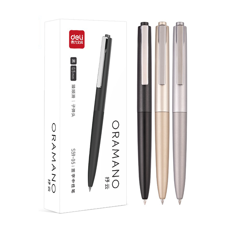 Deli 3pcs 0.5mm/0.7mm Black In – Stationery Supplies Business recenzja i cena