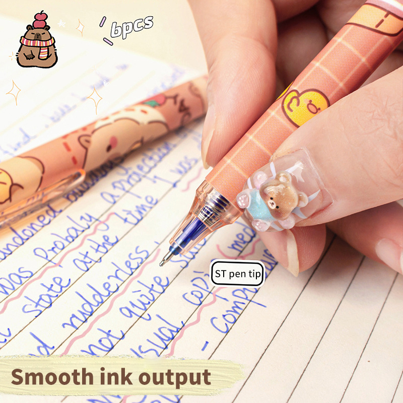 6Pcs Lovely Black and Blue Gel – Fountain Pen Ink recenzja i cena