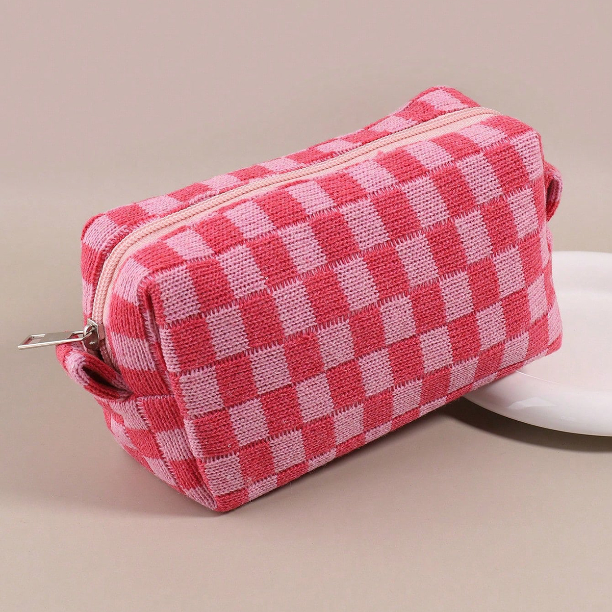 1PC Pink Checkered Single-Laye – Stationery Office And School Supply Stores recenzja i cena