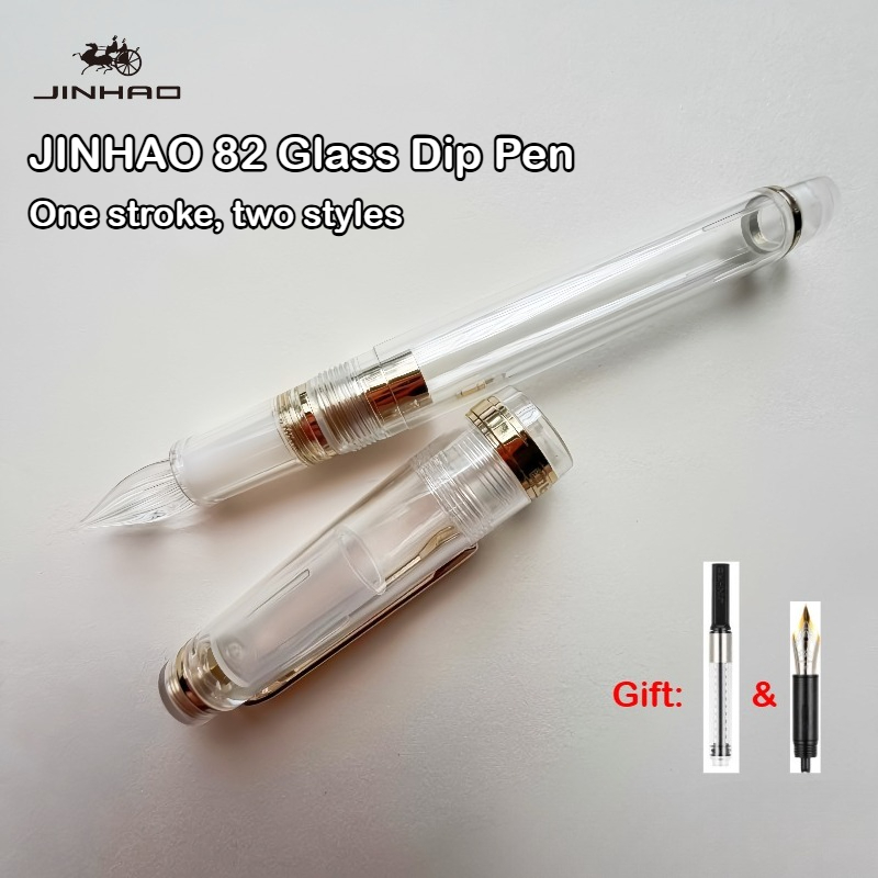 JINHAO 82 Glass Dip Pens One S – Fountain Pen Ink recenzja i cena