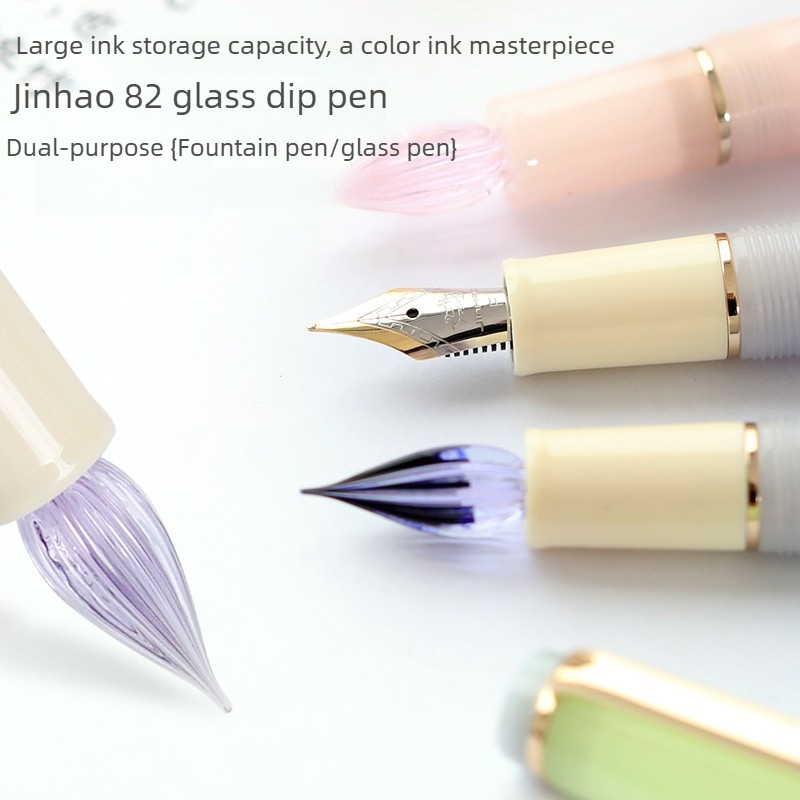 JINHAO 82 Glass Dip Pens One S – Fountain Pen Ink recenzja i cena