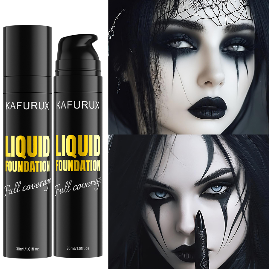 1PC Pure White Liquid Foundati – Correction Fluid White recenzja i cena