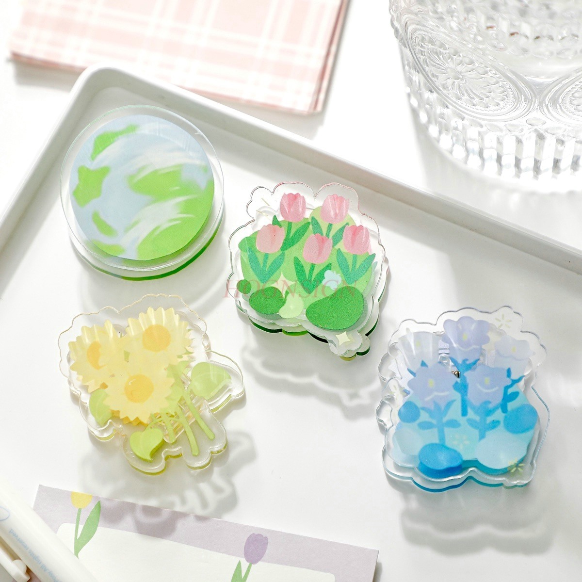 1pcs Afternoon Garden Acrylic  – Supply Of Office Stationery recenzja i cena