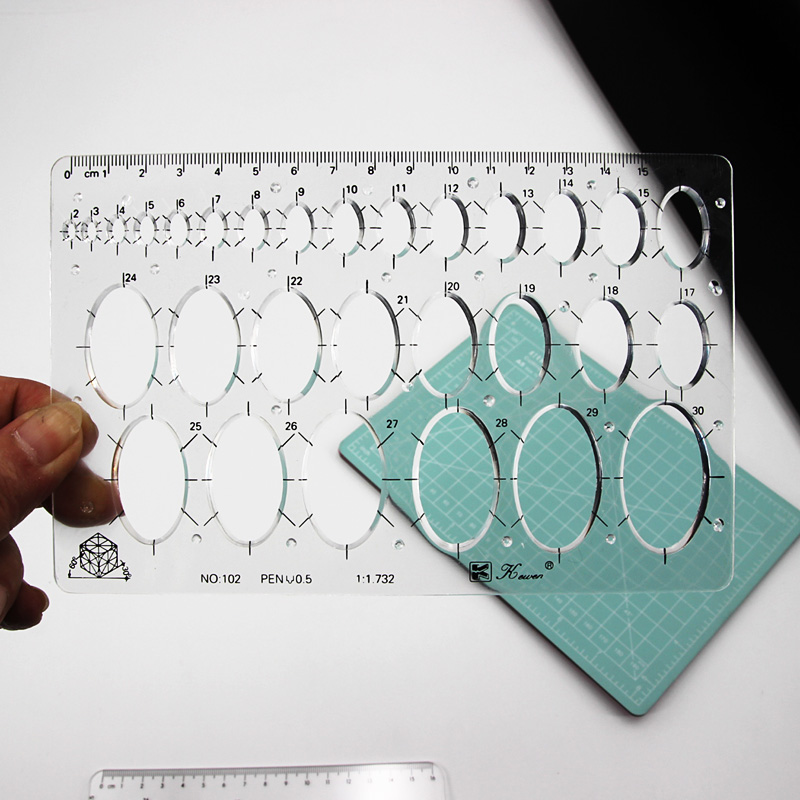 Transparent drawing size squar – Ruler Set Transparent recenzja i cena
