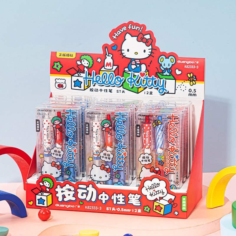 3Pcs Authorized Cartoon Kitty  – Stationery Supplier recenzja i cena