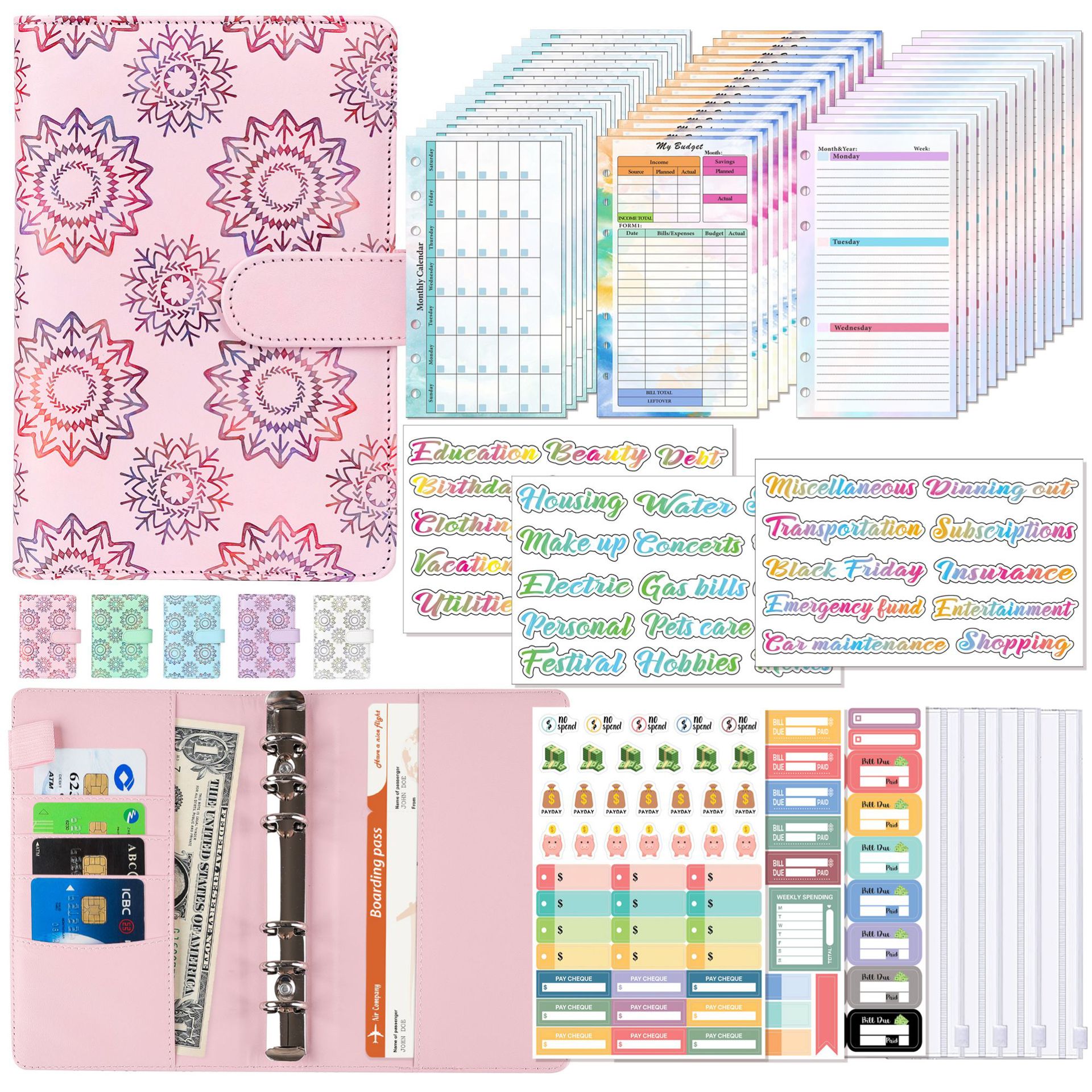 A6 Binder Budget Planner Noteb – Planner Weekly Budget recenzja i cena