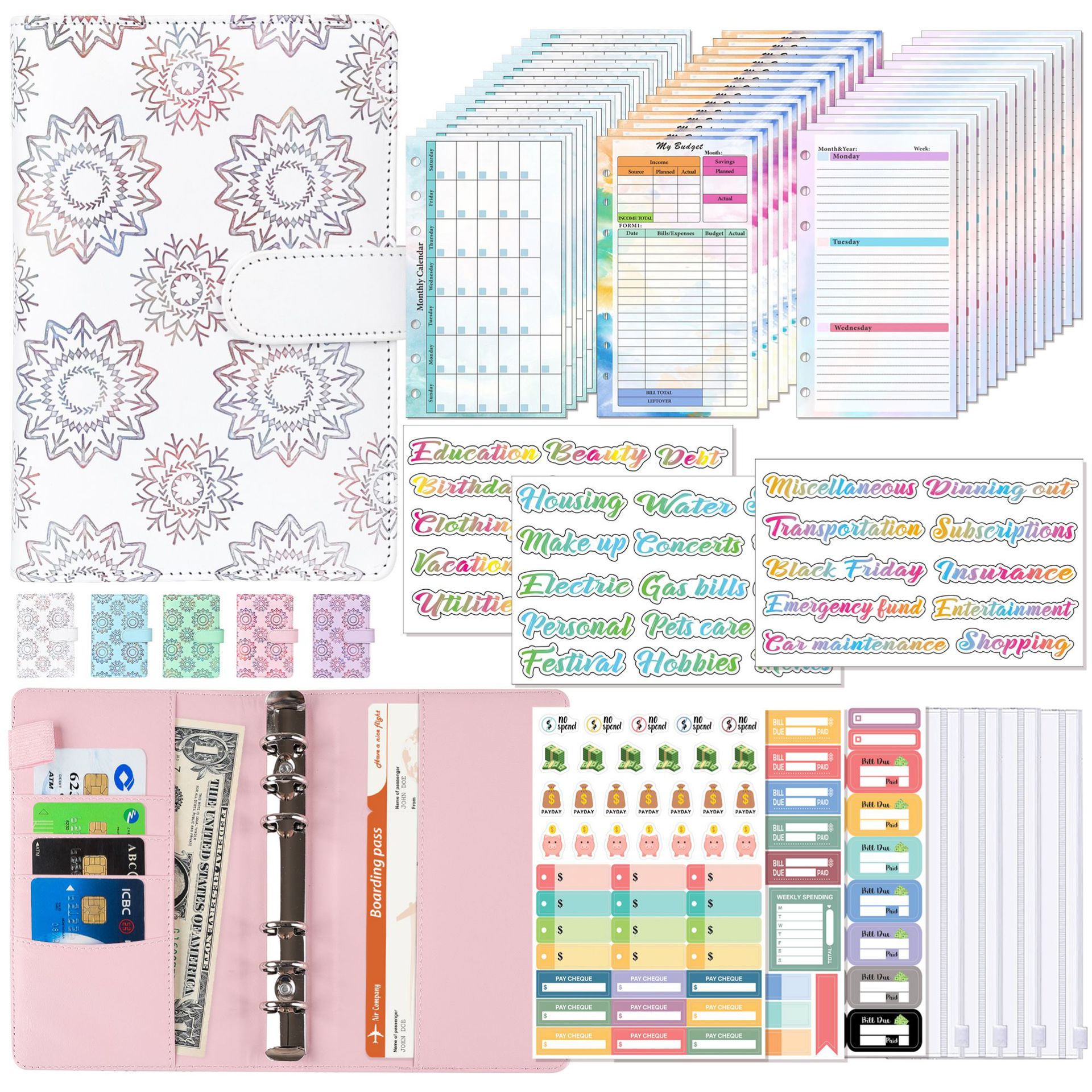 A6 Binder Budget Planner Noteb – Planner Weekly Budget recenzja i cena