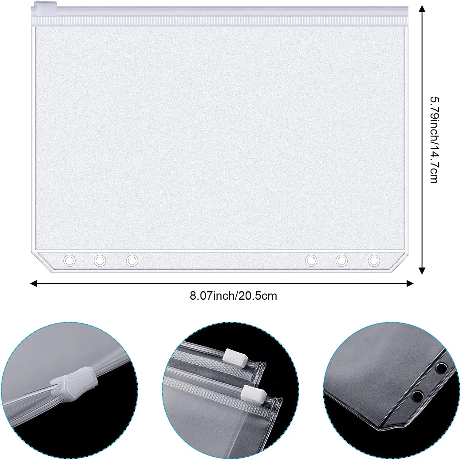 Binder Pockets A6 6-Hole Zippe – Planner Weekly Budget recenzja i cena