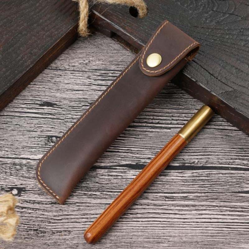 1pc Pen Bag Leather Packaging  – Stationery Supplies Business recenzja i cena