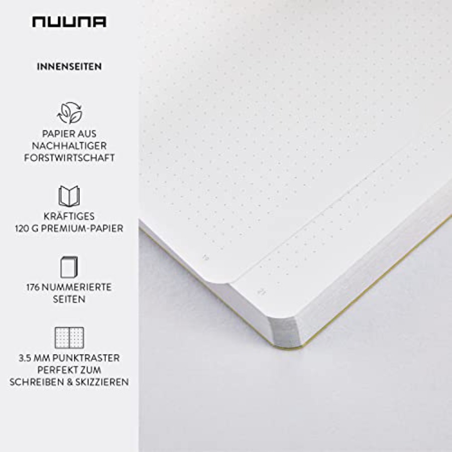 Notebook A5 Dream Boat M - Yel – Notebook Dotted A5 recenzja i cena