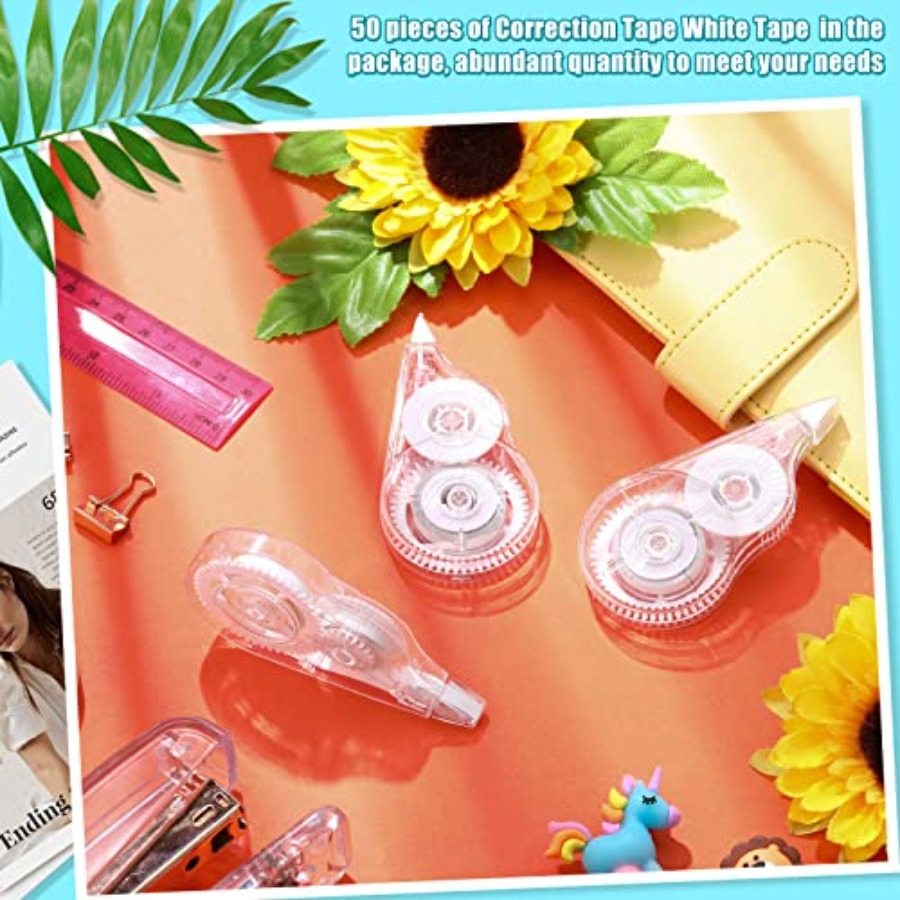 50 Count Clear Correction Tape – Correction Tape Roller recenzja i cena
