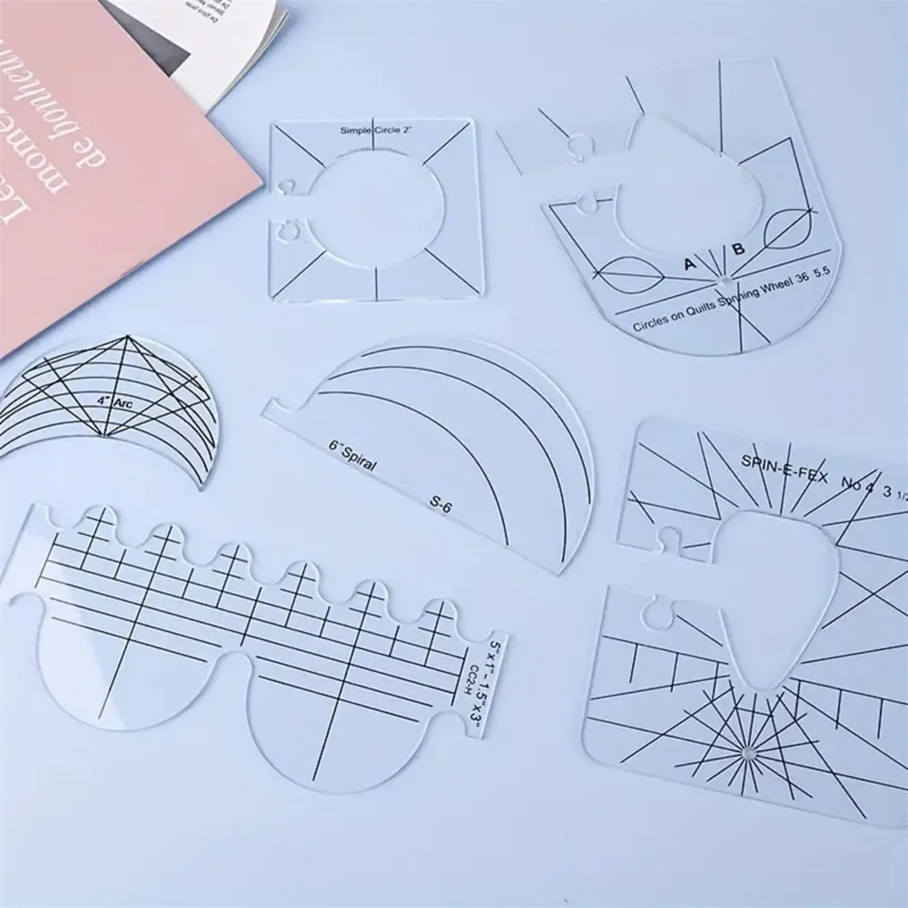 Patchwork Ruler Multifunction  – Ruler Set Transparent recenzja i cena