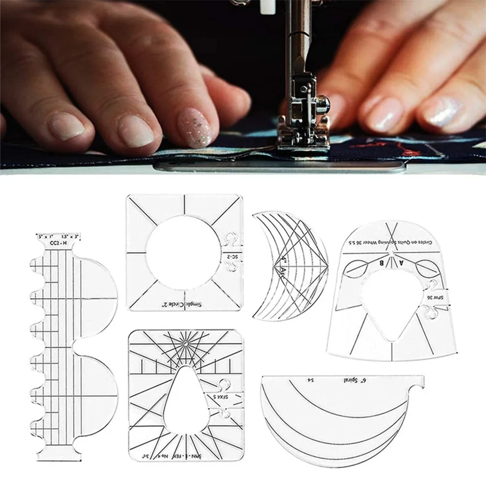 Patchwork Ruler Multifunction  – Ruler Set Transparent recenzja i cena