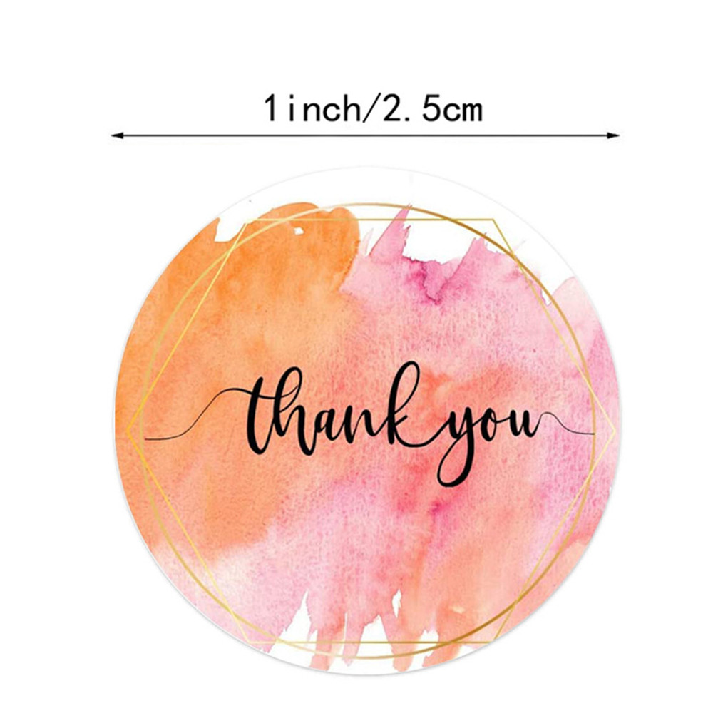 100-500 Pcs Thank You Stickers – Stationery Supplies Business recenzja i cena