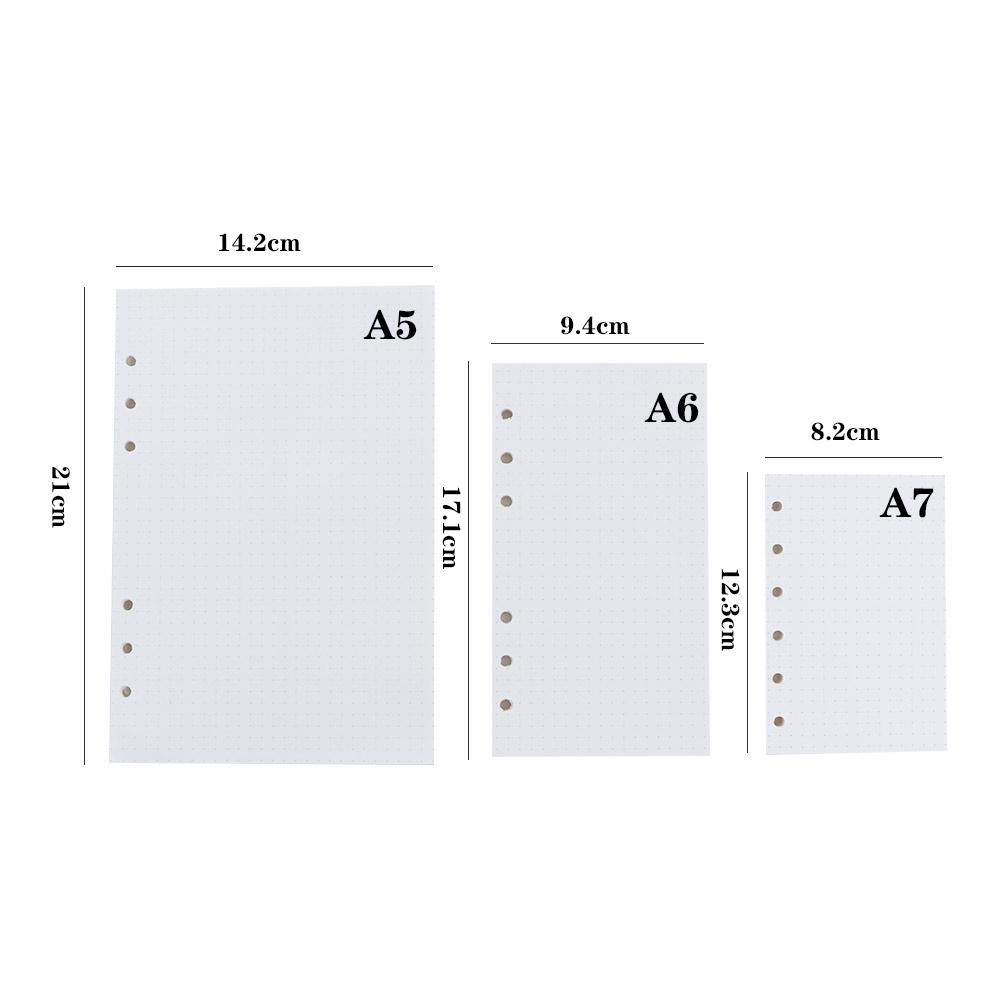 45 Sheets A5 A6 A7 Refill Spir – Notebook Dotted A5 recenzja i cena