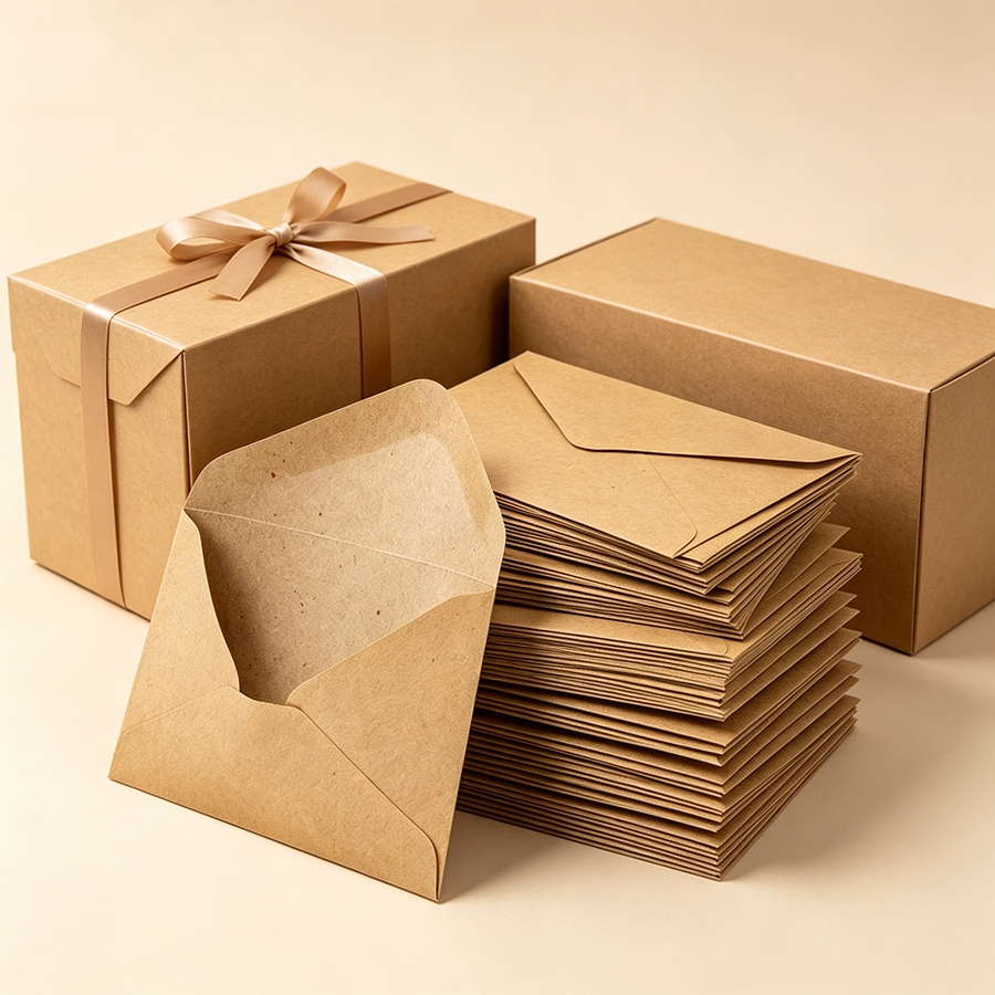 20/50pcs 10x7cm Kraft Paper En – Letter Envelope Kraft recenzja i cena