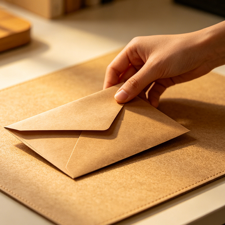20/50pcs 10x7cm Kraft Paper En – Letter Envelope Kraft recenzja i cena
