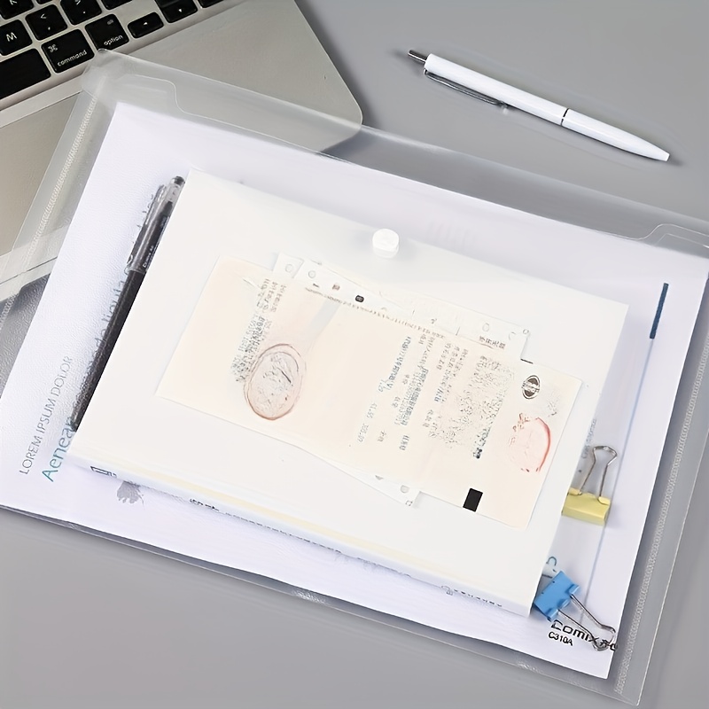 10pcs Transparent A4 Folders C – Supply Of Office Stationery recenzja i cena