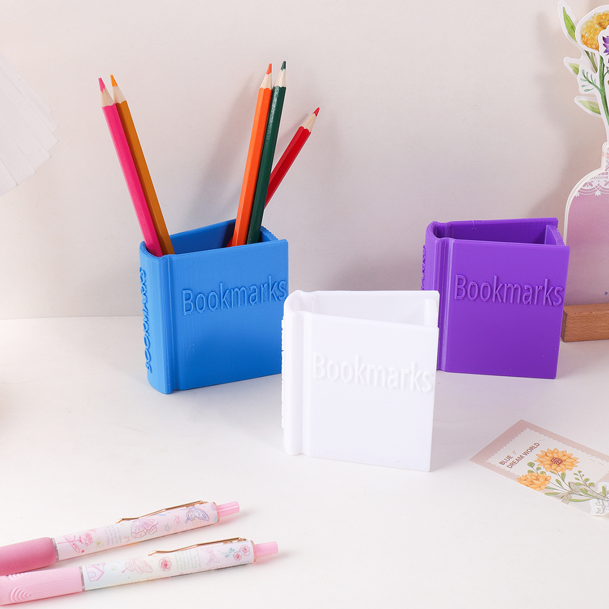 Minimalist style 3D solid colo – Stationery And Office Supply Stores recenzja i cena