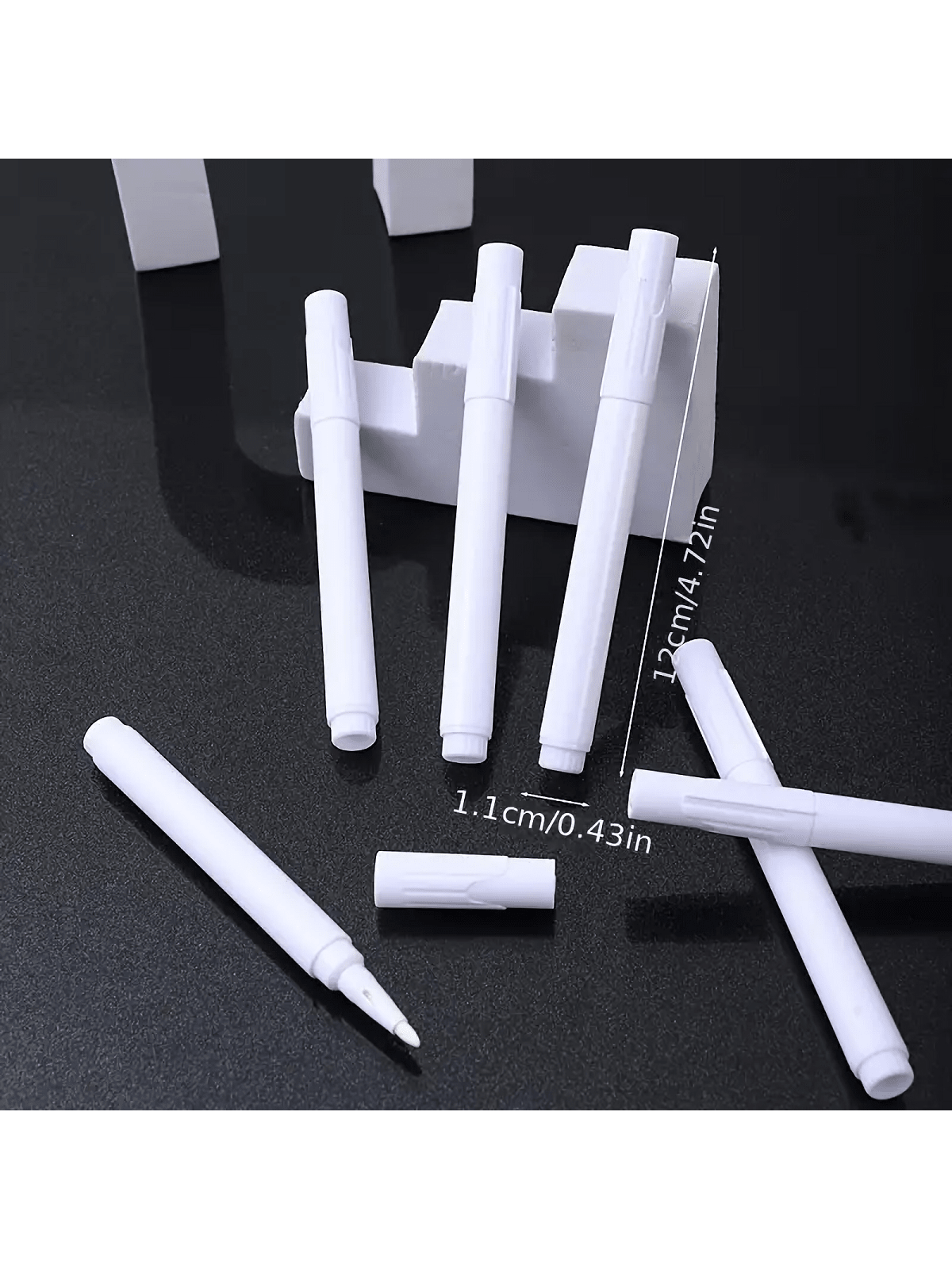 12pcs White Liquid Chalk Marke – Correction Fluid White recenzja i cena