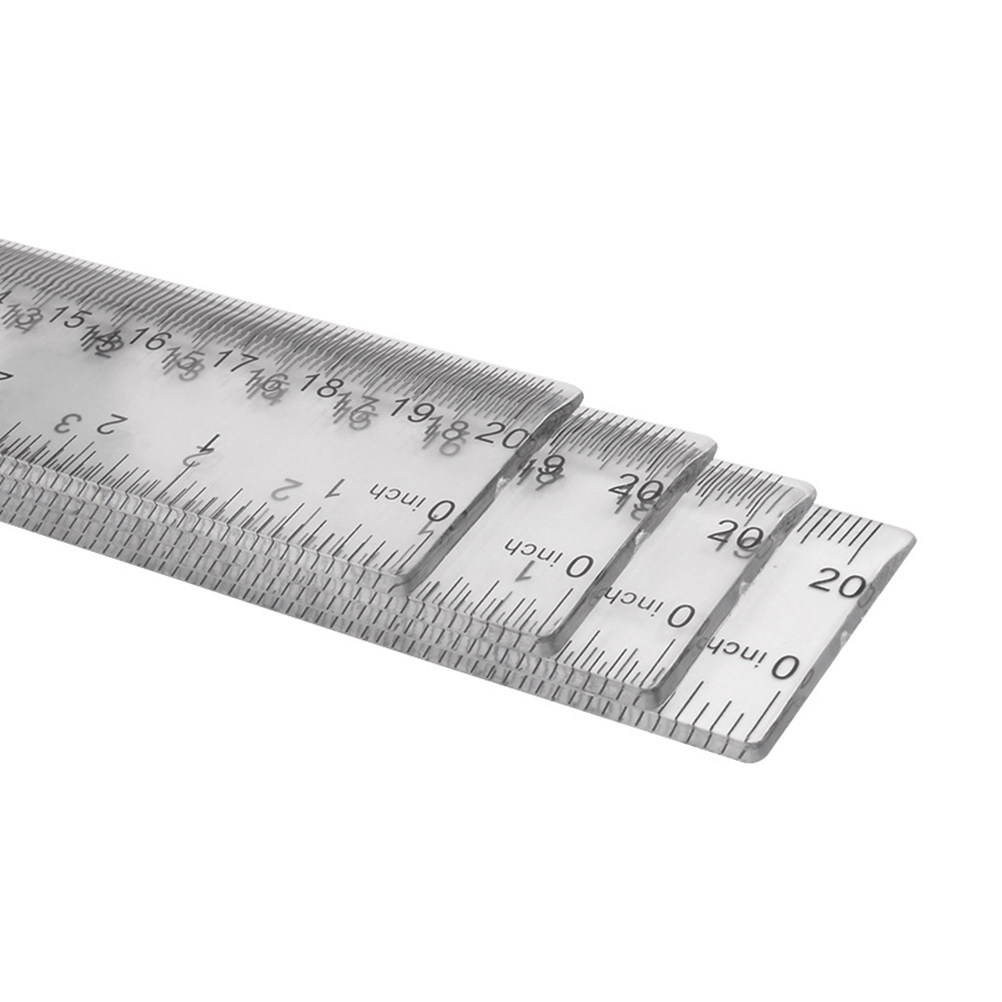 20Pcs Premium Plastic Ruler Se – Ruler Set Transparent recenzja i cena