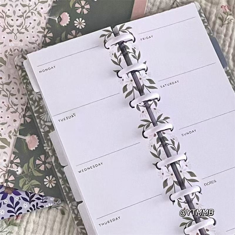 Slim Type Mushroom Hole Loose  – Planner Weekly Budget recenzja i cena