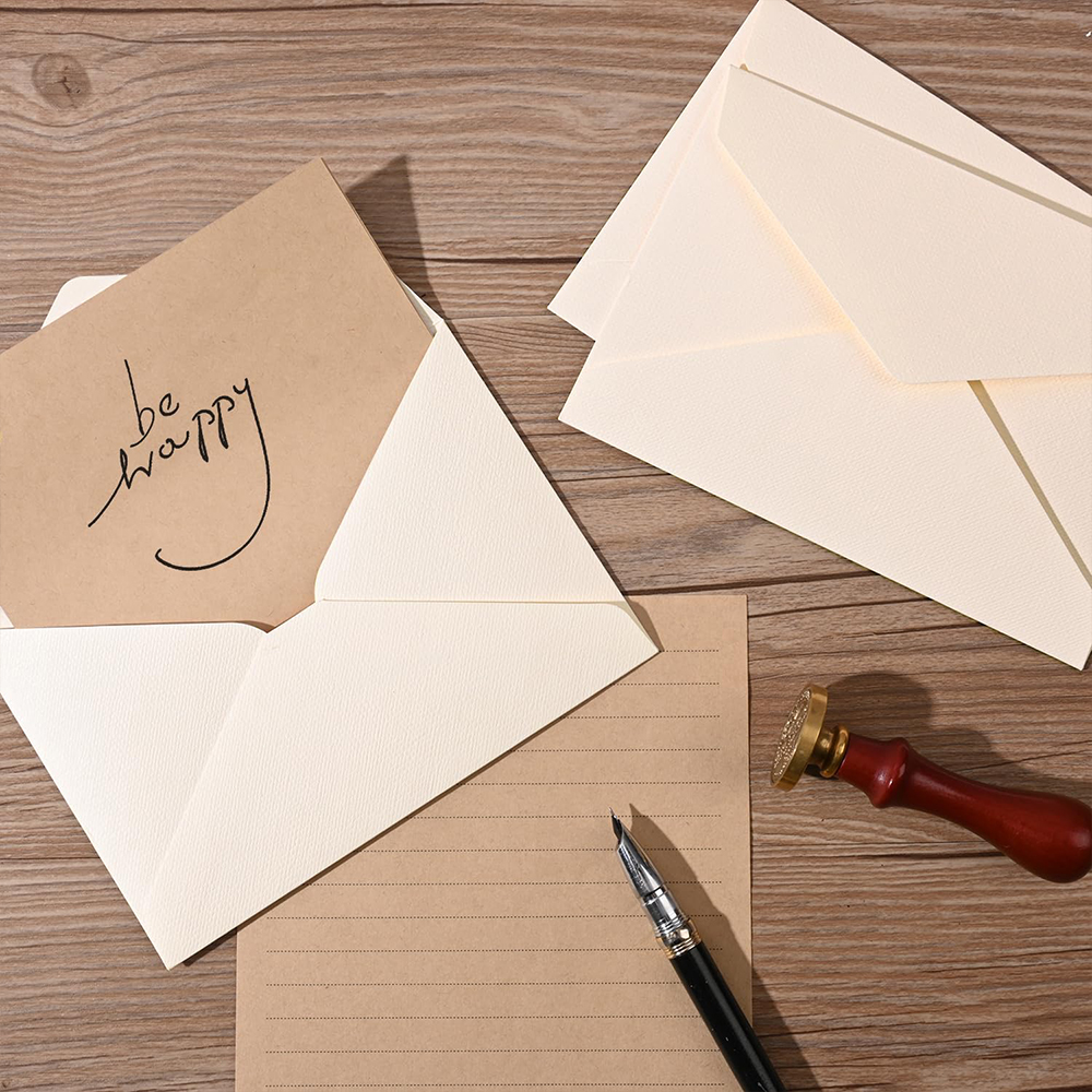 Stationery Set with Envelopes  – Letter Envelope Kraft recenzja i cena