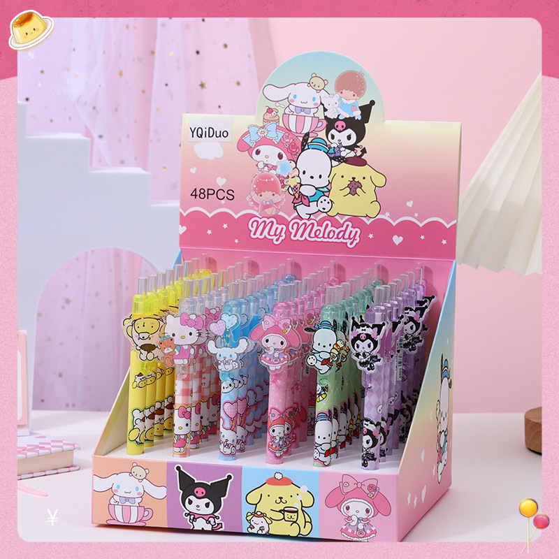 48pcs Gel Pen Kuromi KT My Mel – Stationery Supplier recenzja i cena