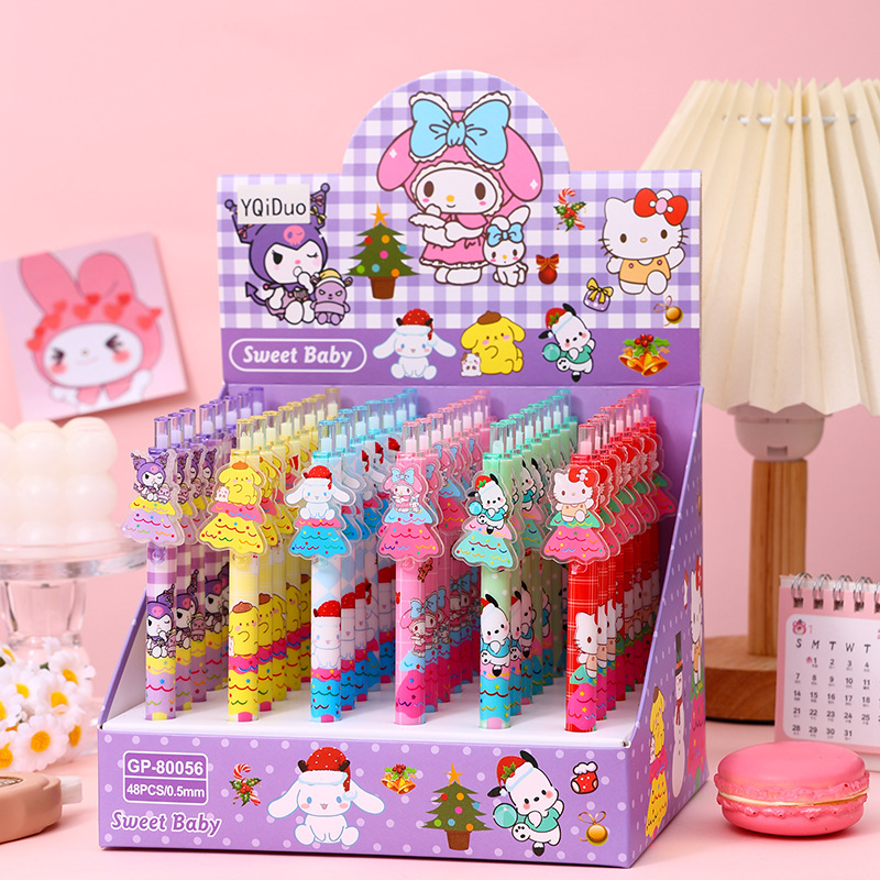 48pcs Gel Pen Kuromi KT My Mel – Stationery Supplier recenzja i cena