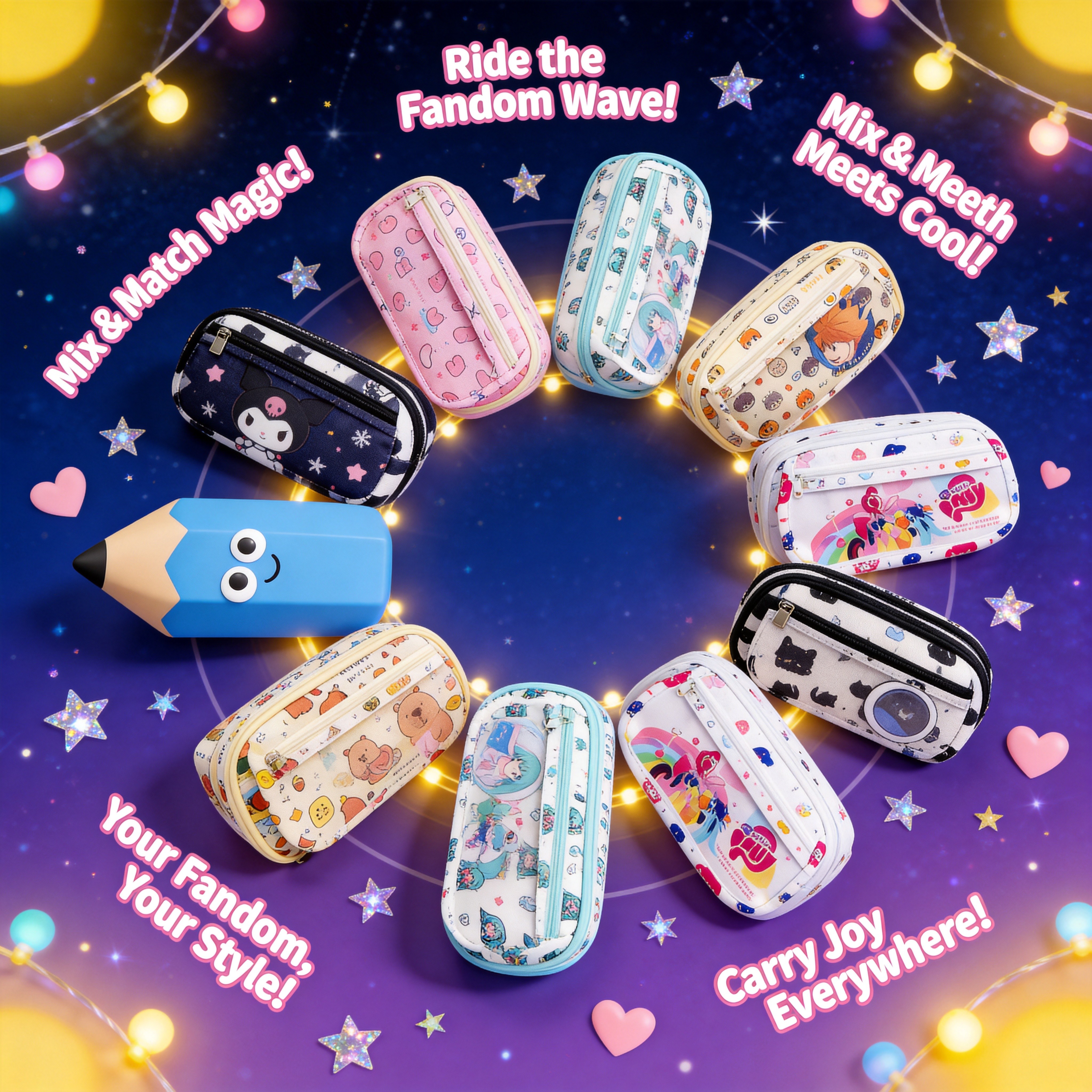 Hatsune Miku Cute Large Capaci – Pencil Case Large recenzja i cena