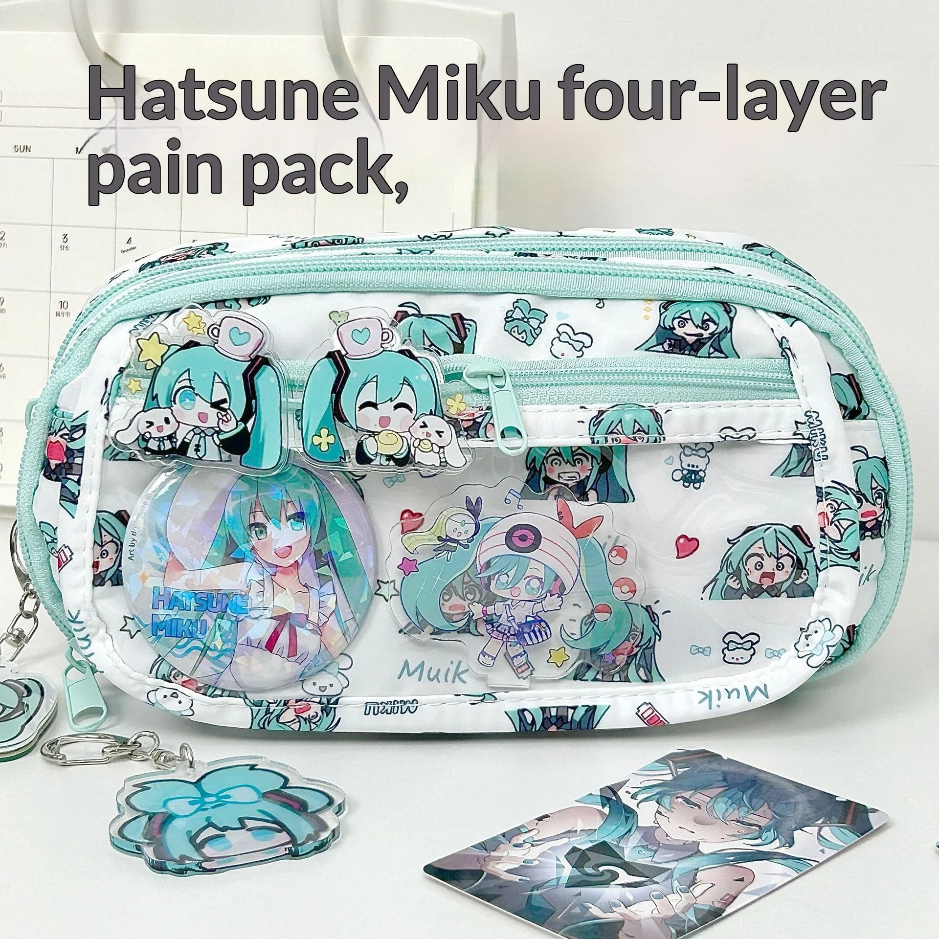 Hatsune Miku Cute Large Capaci – Pencil Case Large recenzja i cena
