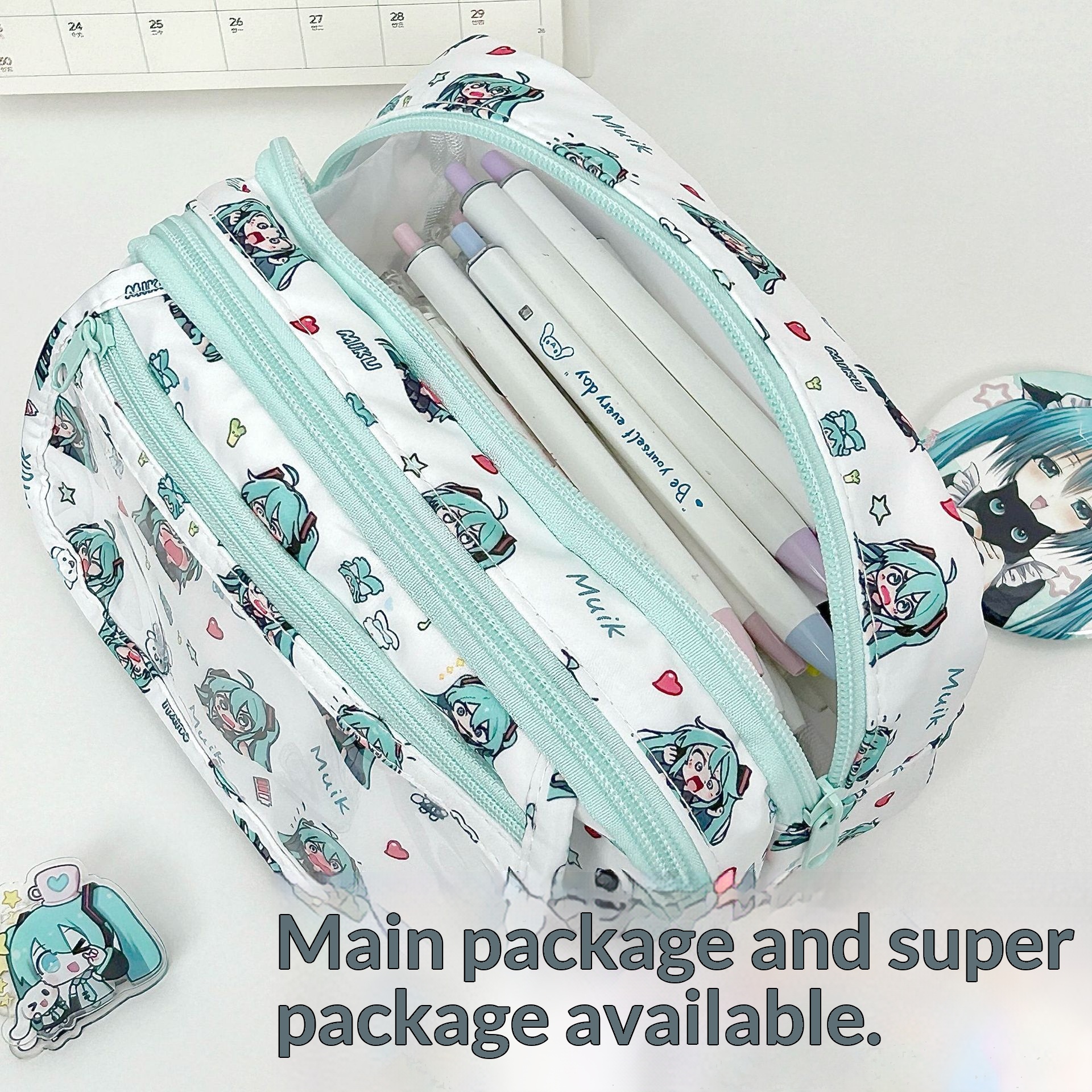 Hatsune Miku Cute Large Capaci – Pencil Case Large recenzja i cena