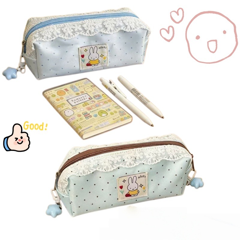 Minimalist Miffy Polka Dot Pen – Pencil Case Large recenzja i cena