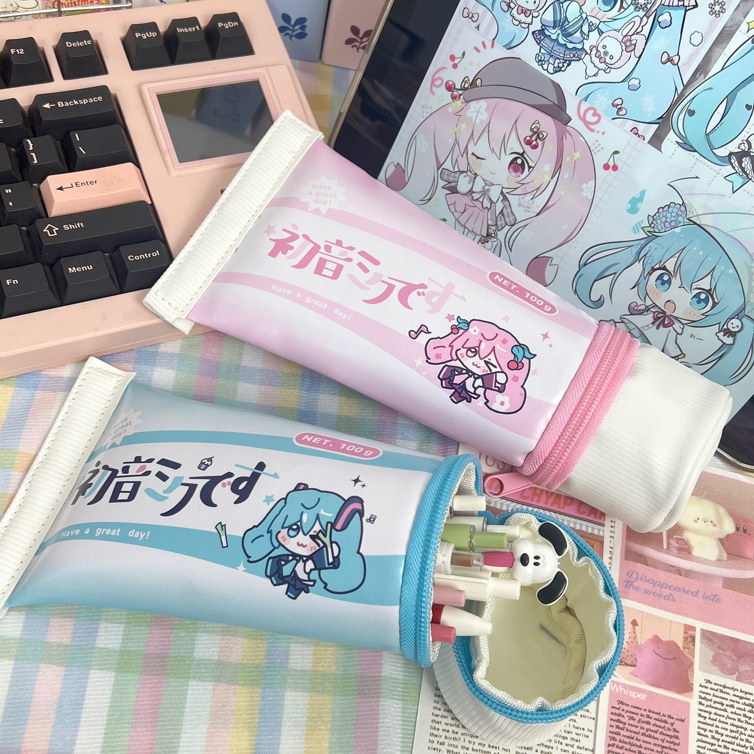 Hatsune Miku Simulation Toothp – Pencil Case Large recenzja i cena