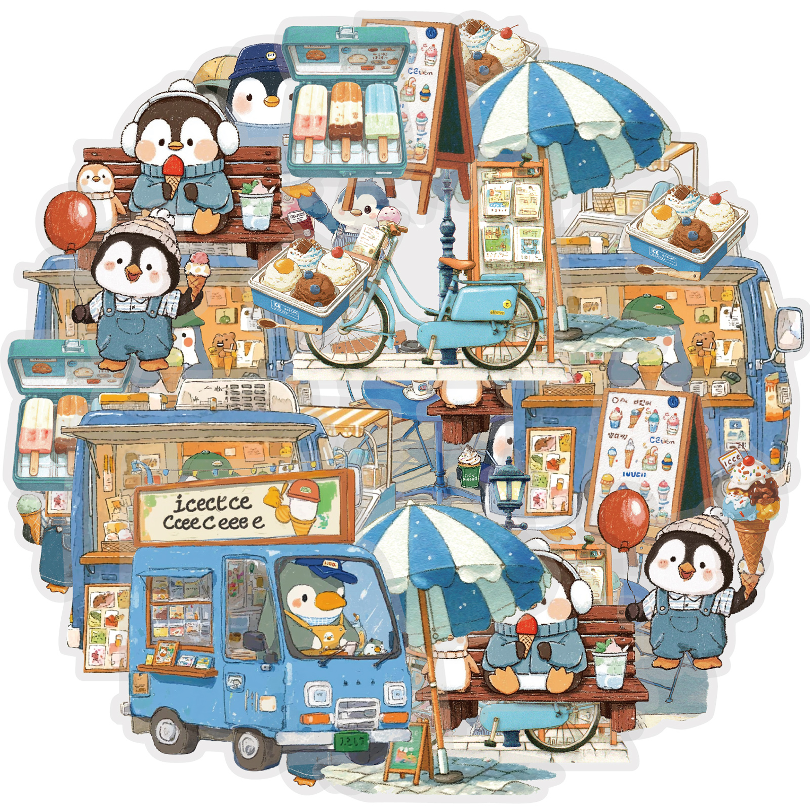 Etori Life 15Pcs Cute Penguin  – Stationery And Office Supply Stores recenzja i cena