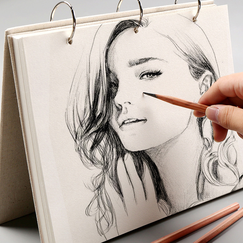 Ring-bound Loose-leaf 32K Thic – Art Sketchbook Ring recenzja i cena