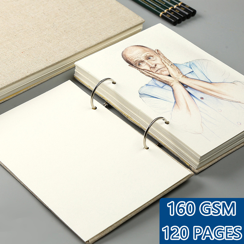 Ring-bound Loose-leaf 32K Thic – Art Sketchbook Ring recenzja i cena